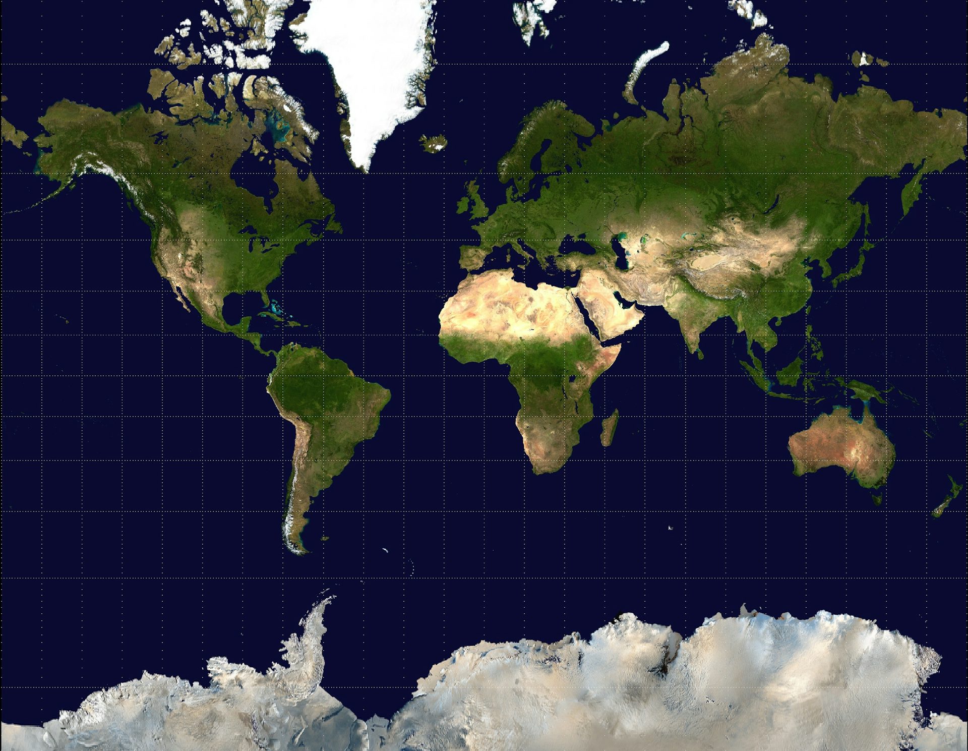 Example of the Mercator Projection