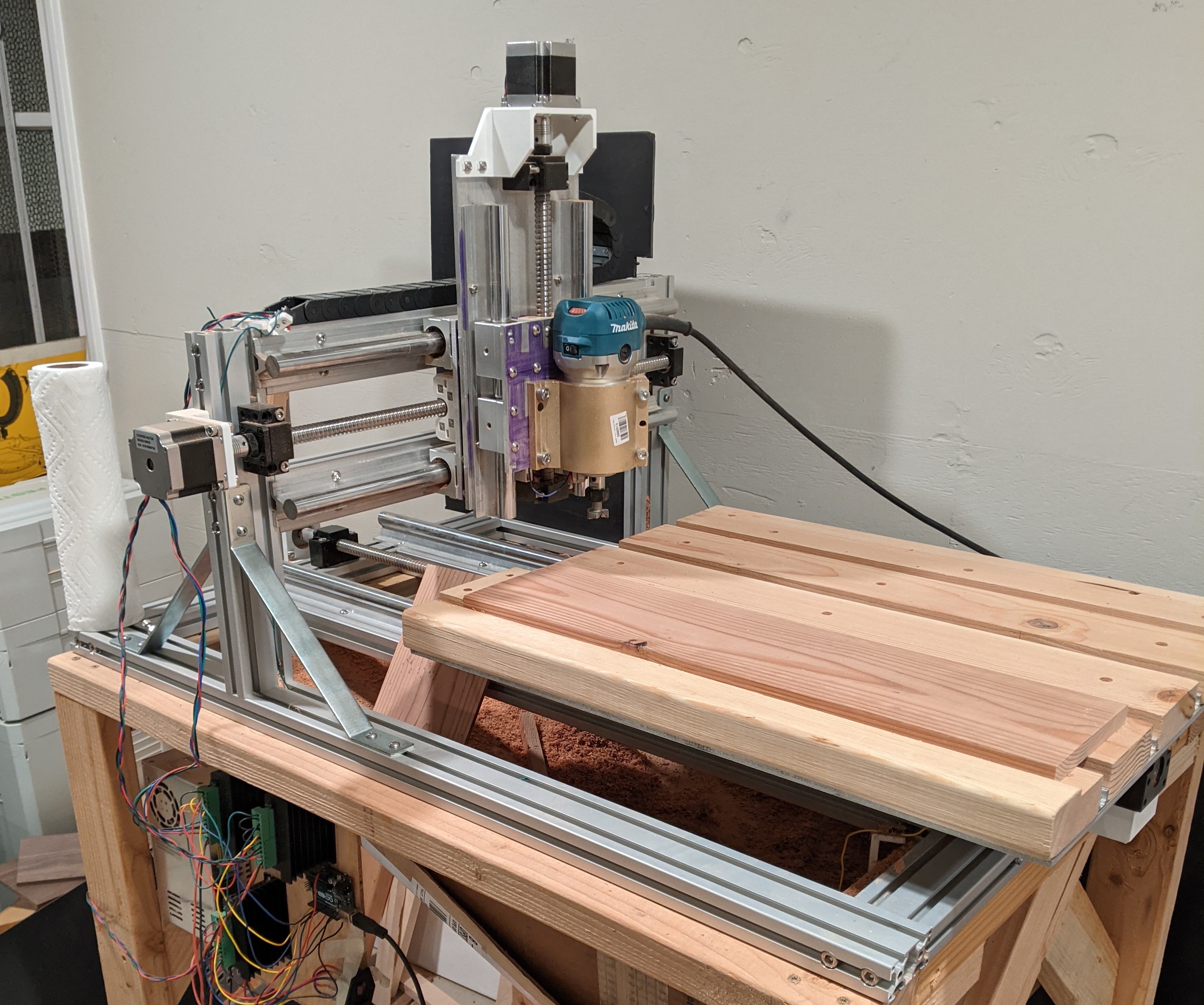 cnc router table plans